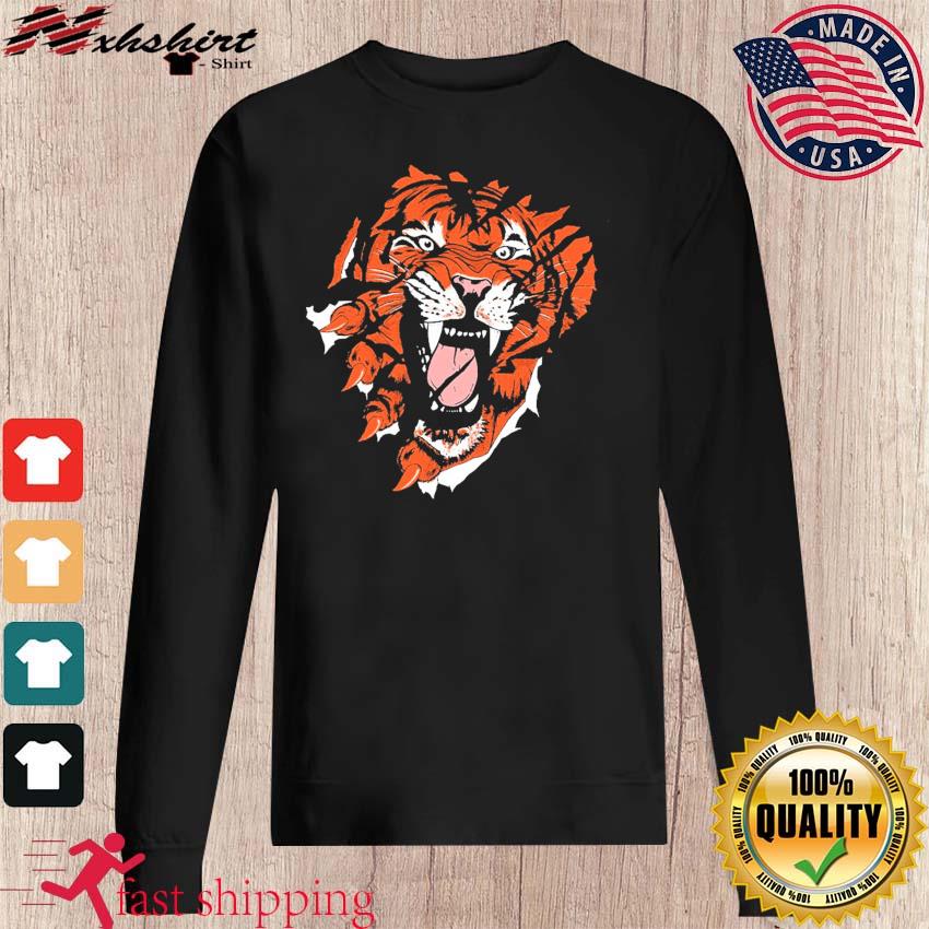 Cincinnati Bengals Logo Crewneck Sweatshirt - Happy Spring Tee