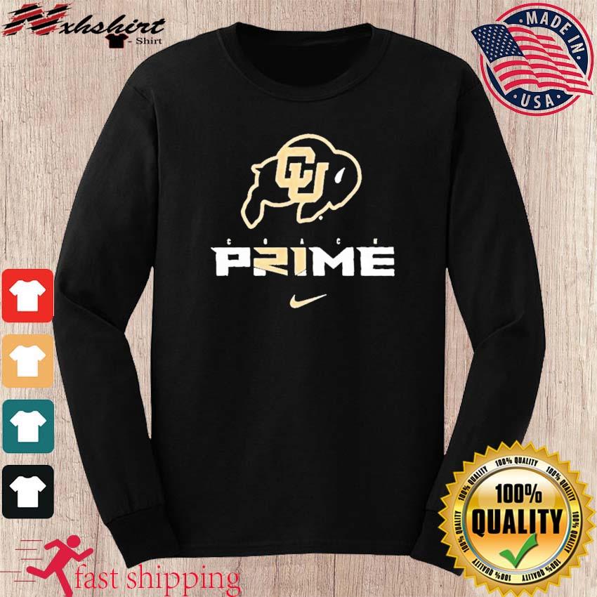 Men's Nike White Colorado Buffaloes Coach Prime Pullover Hoodie