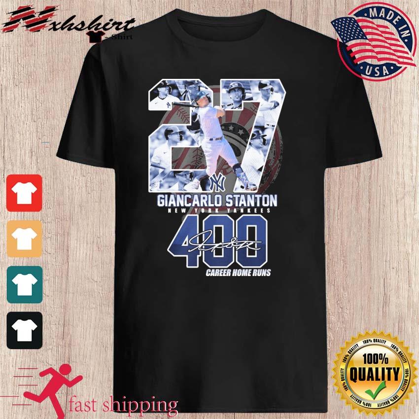 Giancarlo Stanton 400 New York Yankees Signature T-Shirts, hoodie