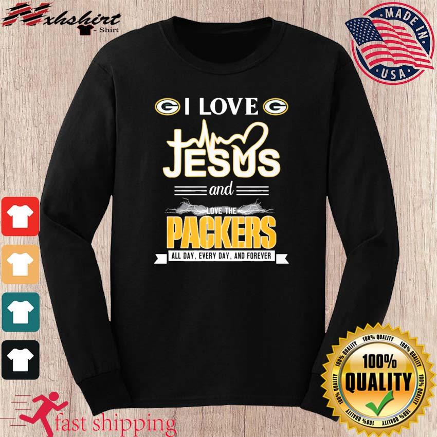 Love Green Bay Packers Heart shirt, hoodie, sweater, long sleeve and tank  top