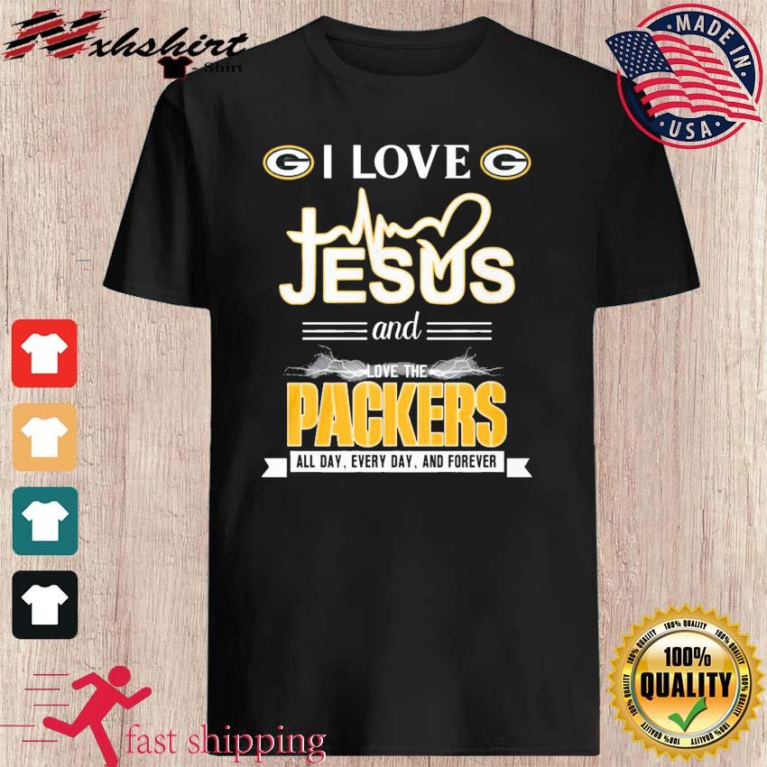 Love Green Bay Packers Heart shirt, hoodie, sweater, long sleeve and tank  top