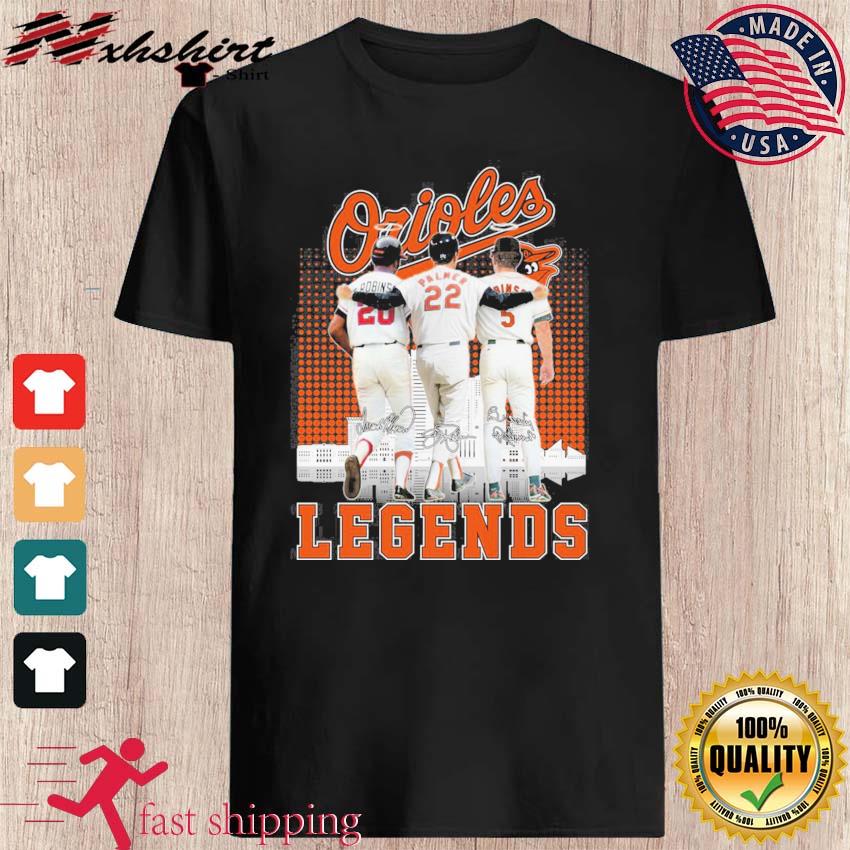 Baltimore Orioles Frank Robinson Jim Palmer Brooks Robinson signature  Legends shirt, hoodie, sweater, long sleeve and tank top