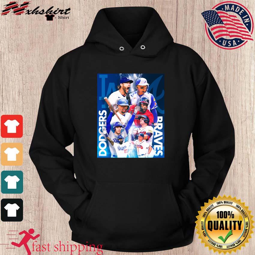 Official atlanta Braves vs Los Angeles Dodgers 2023 MLB gameday matchup  shirt, hoodie, sweater, long sleeve and tank top
