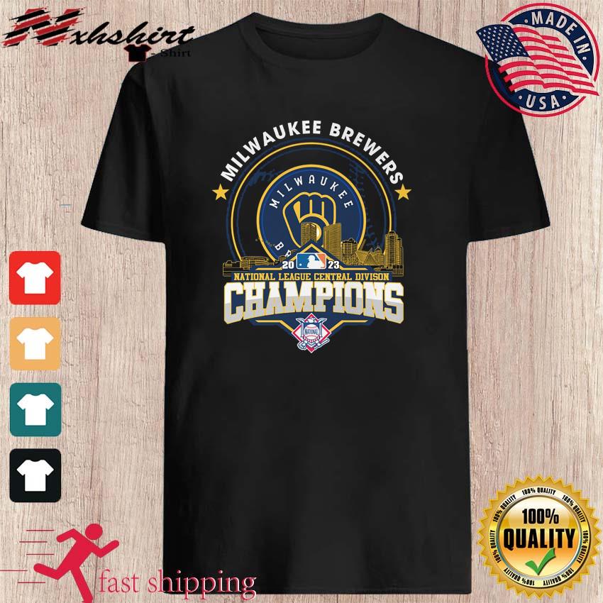 Original Milwaukee Brewers National League Central Division Champs 2023  shirt, hoodie, sweater, long sleeve and tank top