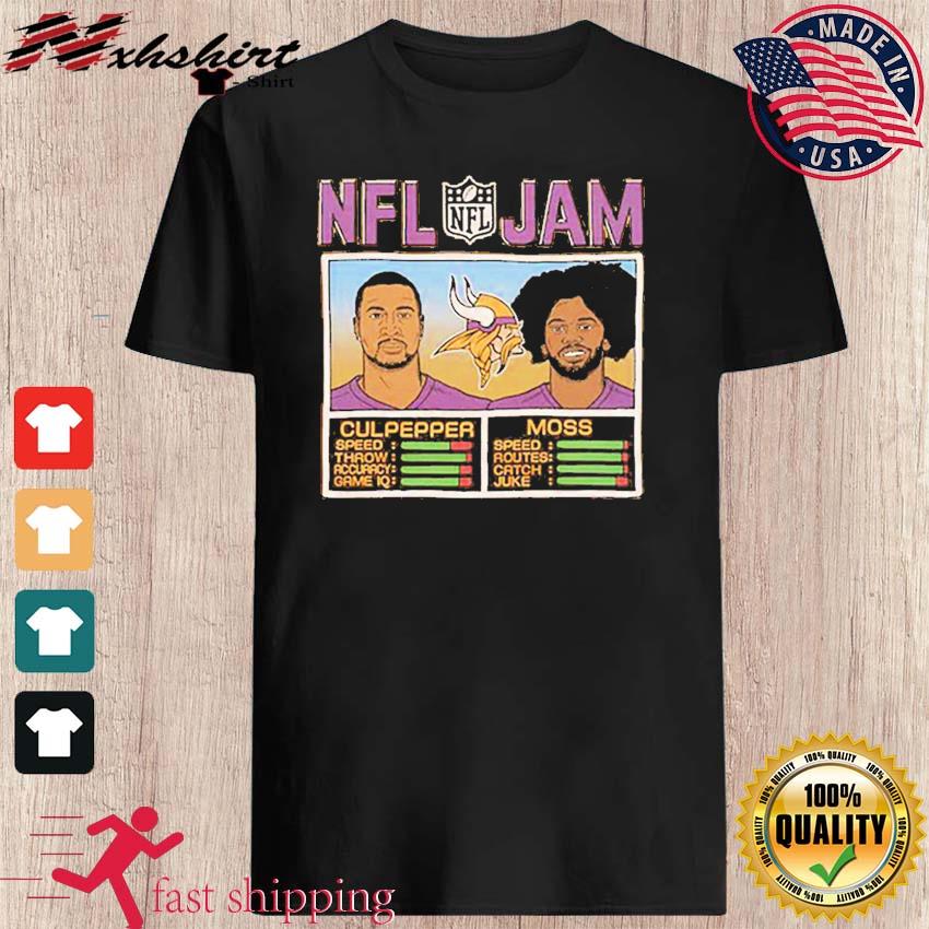 Nfl Jam Minnesota Vikings Daunte Culpepper Randy Moss shirt, hoodie, sweater,  long sleeve and tank top