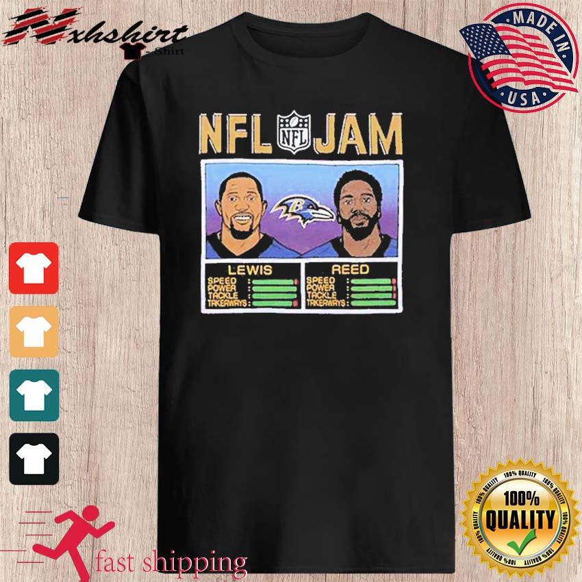 NFL, Shirts, Ed Reed Ravens Jersey