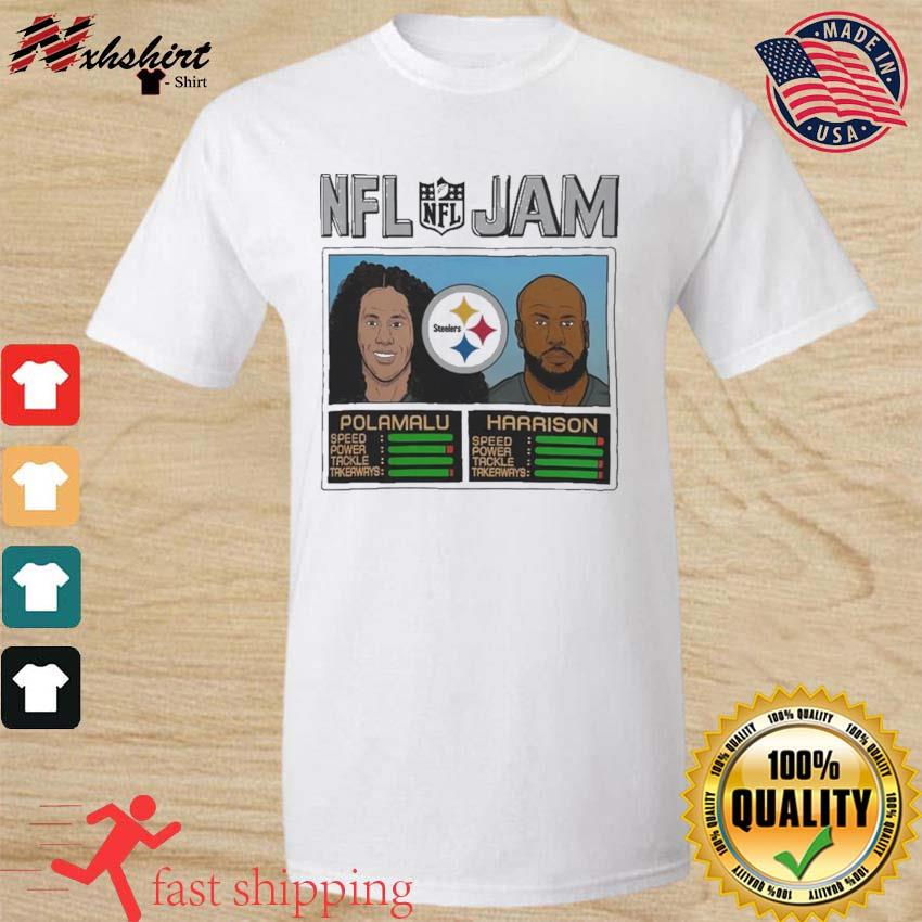 NFL Retired Jam Troy Polamalu and James Harrison Steelers shirt, hoodie,  sweater, long sleeve and tank top