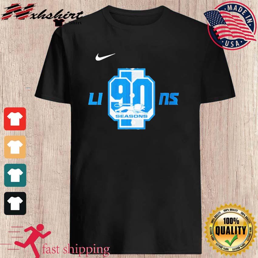 Nike Detroit Lions 90 Season Shirt, hoodie, sweater, long sleeve and tank  top