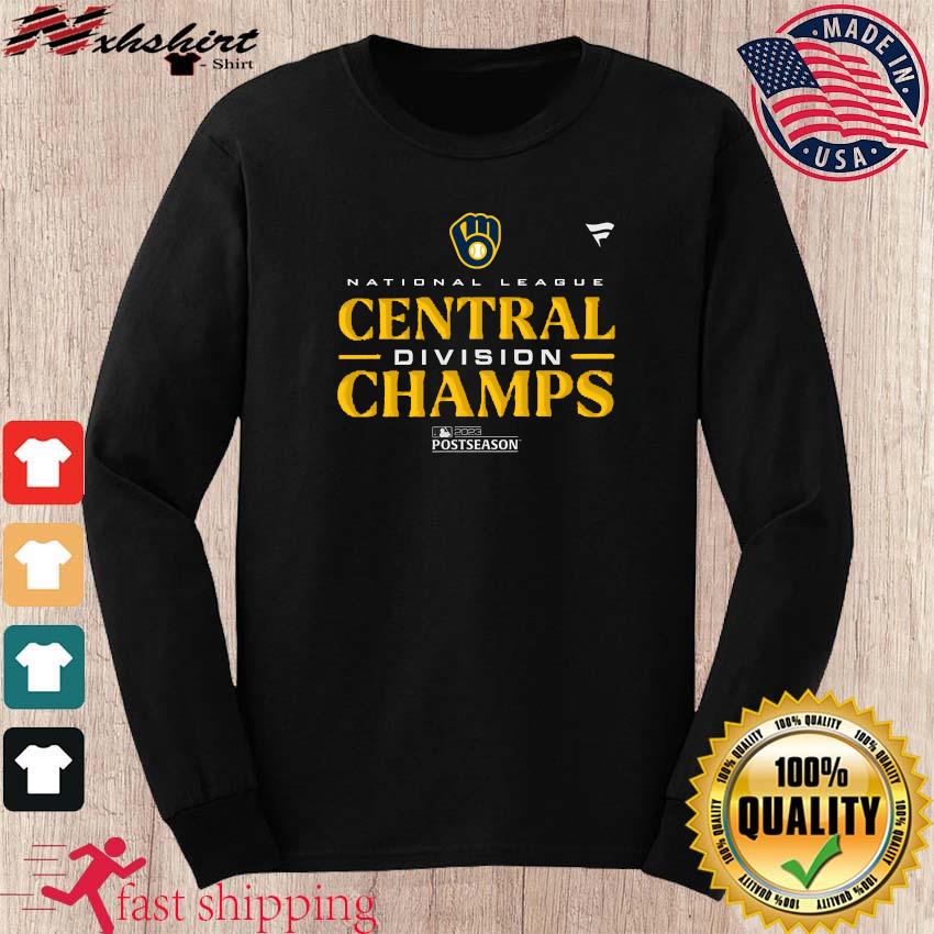 Official milwaukee brewers 2023 nl central Division champions t-shirt,  hoodie, sweatshirt for men and women