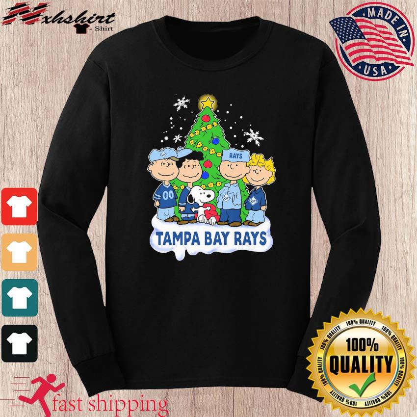 Peanuts Characters Loves Christmas And Tampa Bay Rays Shirt, hoodie,  sweater, long sleeve and tank top