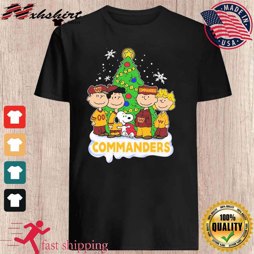 Peanuts Characters Loves Christmas And Washington Commanders Shirt, hoodie,  sweater, long sleeve and tank top