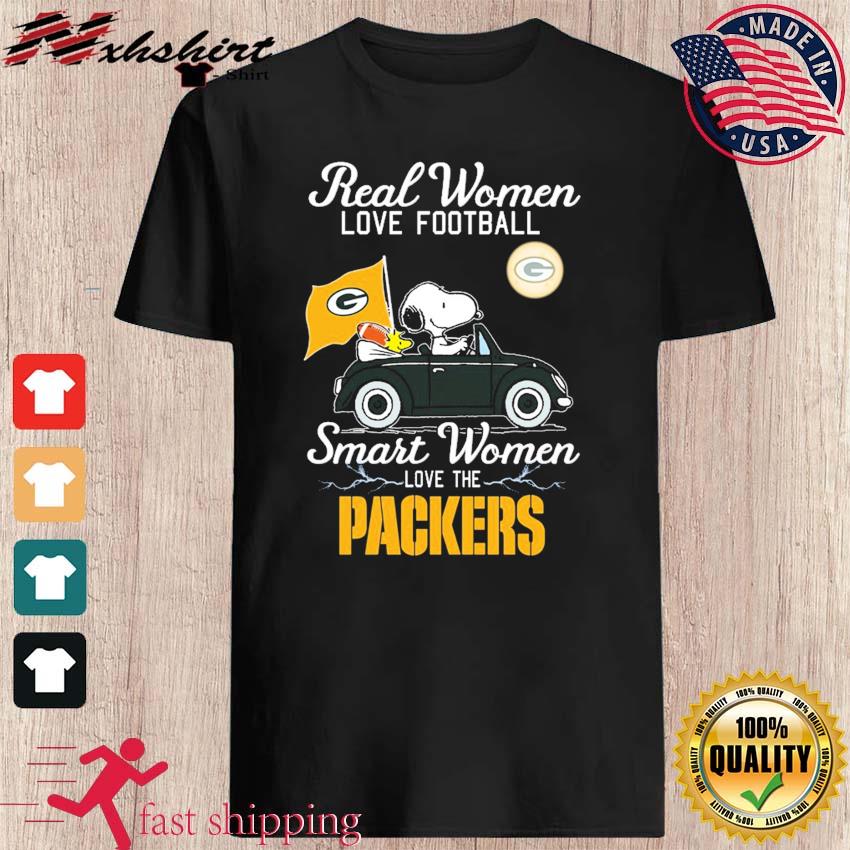 Green Bay Packers Real Women Love Football Smart Women Love The