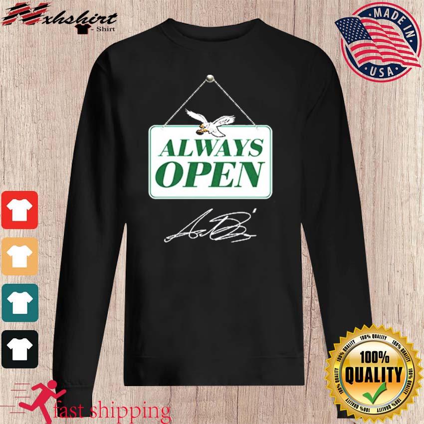 Philly Sports Shirts Always Open Hoodie L