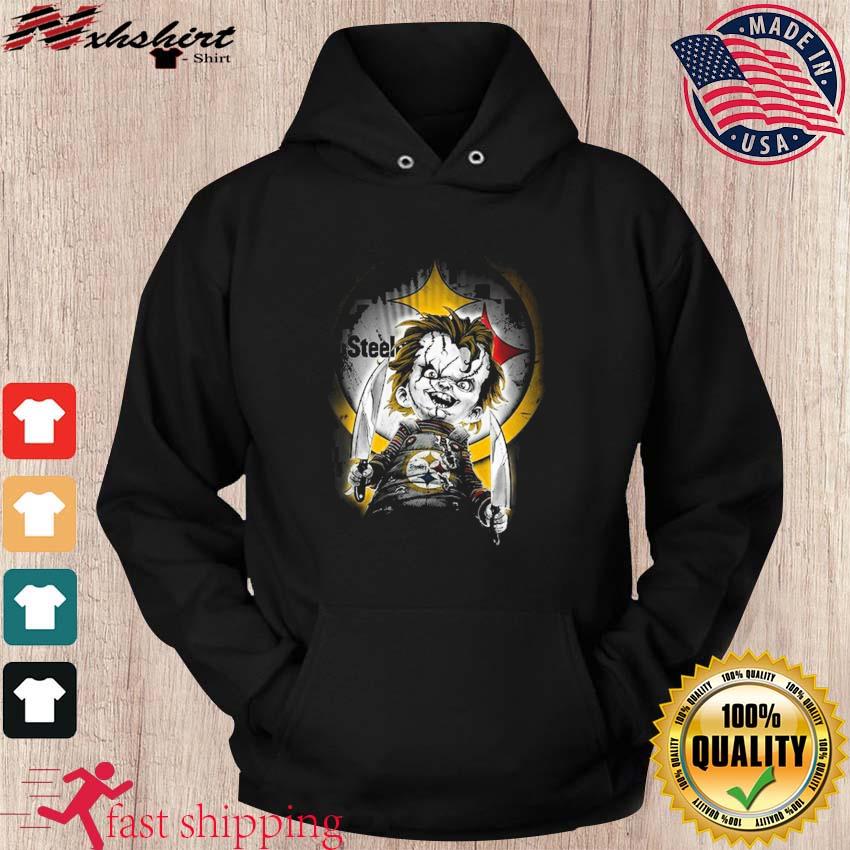 Pittsburgh Steelers Horror Chucky Kill Halloween Shirt, hoodie, sweater,  long sleeve and tank top