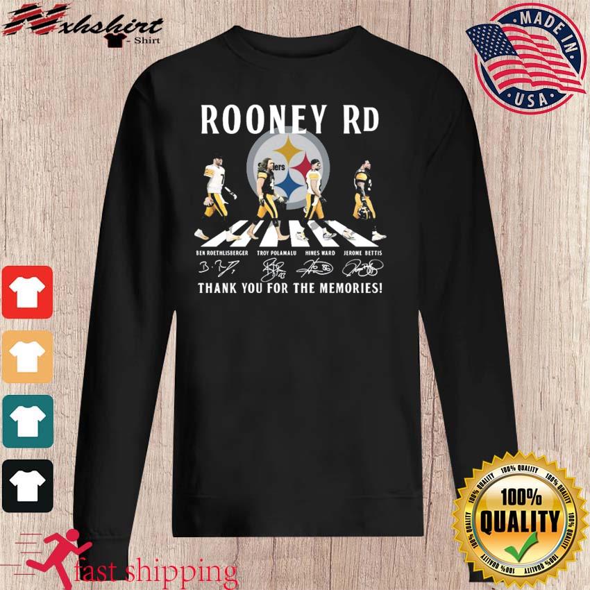 The Pittsburgh Steelers Football Abbey Road Signatures T-shirt,, hoodie,  sweater, long sleeve and tank top