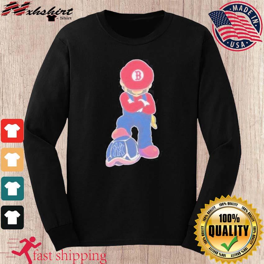 Super Mario New York Yankees Stomp Boston Red Sox Shirt, hoodie, sweater,  long sleeve and tank top