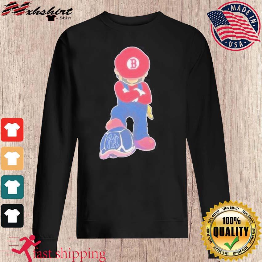 Super Mario Boston Red Sox stomp New York Yankees shirt, hoodie, sweater,  long sleeve and tank top