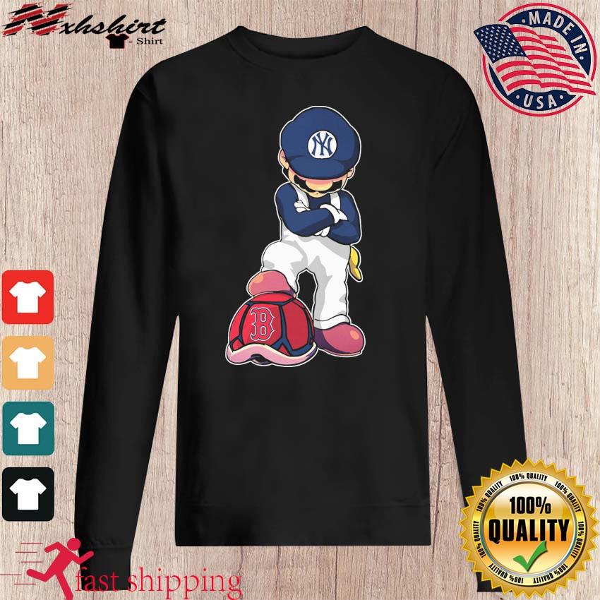 Super Mario New York Yankees Stomp Boston Red Sox Shirt, hoodie, sweater,  long sleeve and tank top