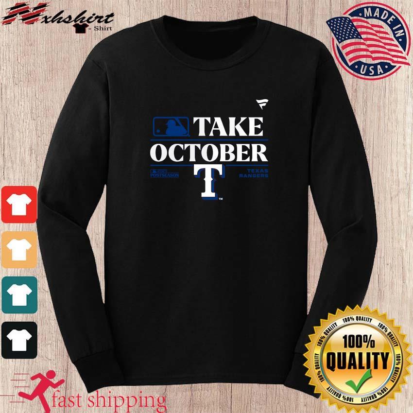 Take October 2023 Postseason Texas Rangers Signatures Shirt, hoodie, sweater  and long sleeve