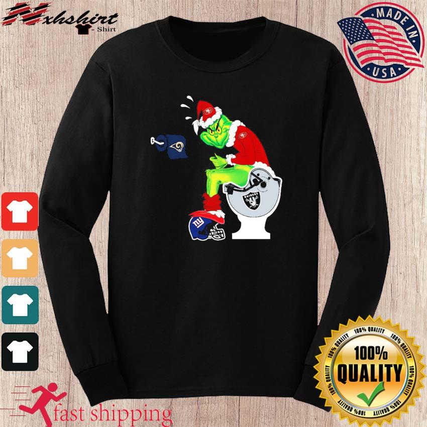 The Grinch Christmas San Francisco 49ers shirt, hoodie, sweater, long  sleeve and tank top