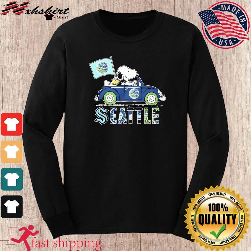 Peanuts Snoopy And Woodstock Kansas City Royals On Car Shirt