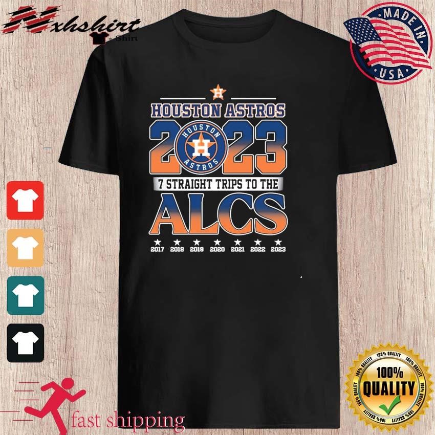 The Houston Astros Are Headed 7 Straight Trips To The ALCS 2023 MLB  Postseason Vintage T-Shirt - Kaiteez
