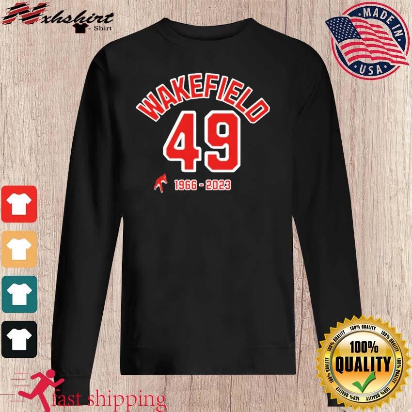 Tim Wakefield #49 Jersey Number T Shirts, Hoodies, Sweatshirts & Merch