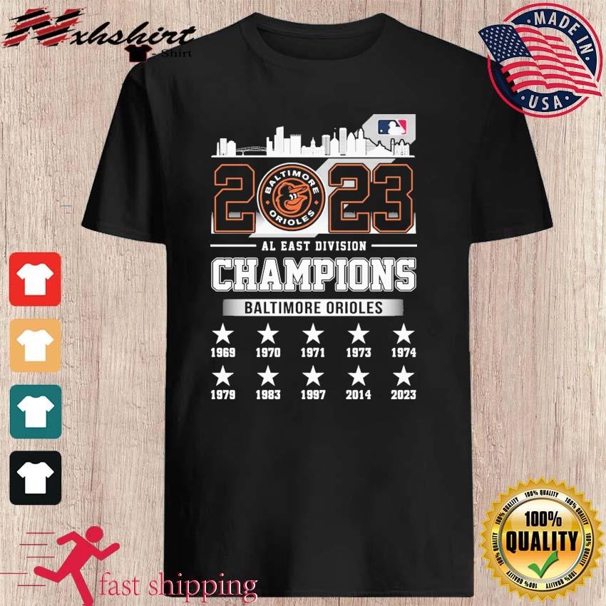 Baltimore Orioles First AL East Title since 2014 shirt, hoodie, sweatshirt  and tank top