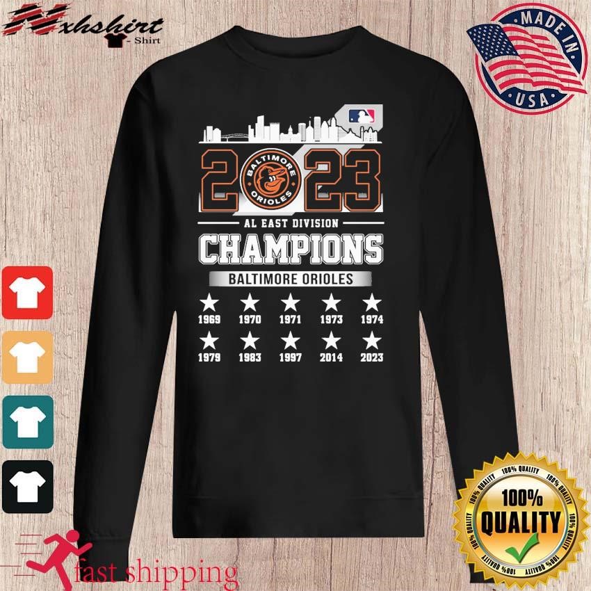 Orioles Al East Champions Shirt Official Baltimore Orioles 1969