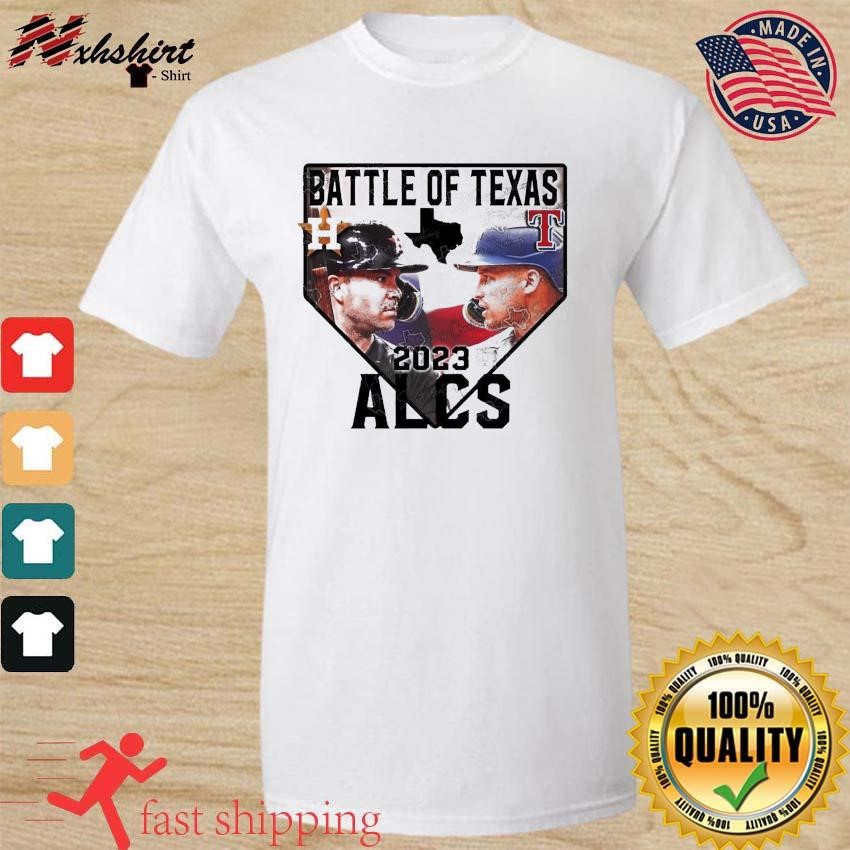 Official battle of Texas 2023 ALCS Houston Astros and Texas Rangers Shirt,  hoodie, sweater, long sleeve and tank top