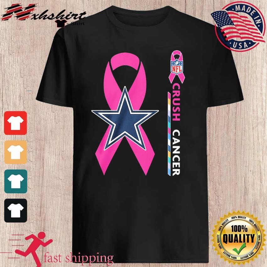 Dallas Cowboys NFL Crush Cancer shirt, hoodie, sweater, long