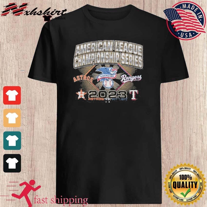 Houston Astros vs. Texas Rangers '47 2023 ALCS Matchup Franklin T Shirt,  hoodie, sweater, long sleeve and tank top