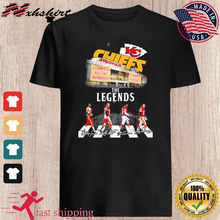 Official The Kansas City Chiefs Abbey Road Signatures 2023 New shirt,  hoodie, longsleeve, sweatshirt, v-neck tee