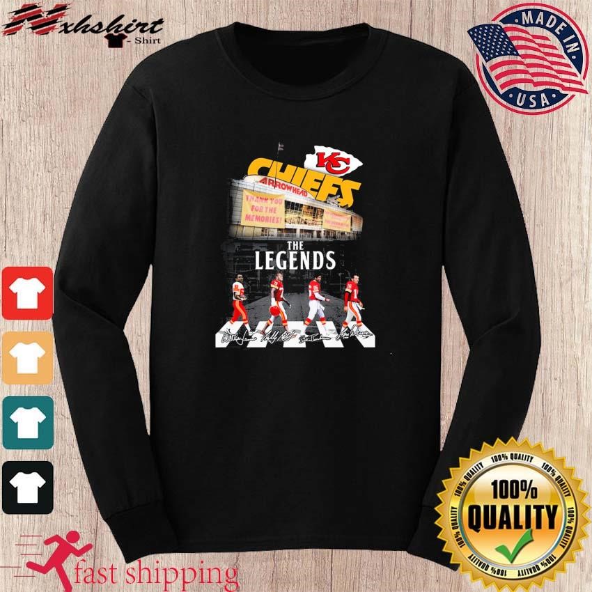 Kansas City Chiefs Abbey Road Signatures Shirt