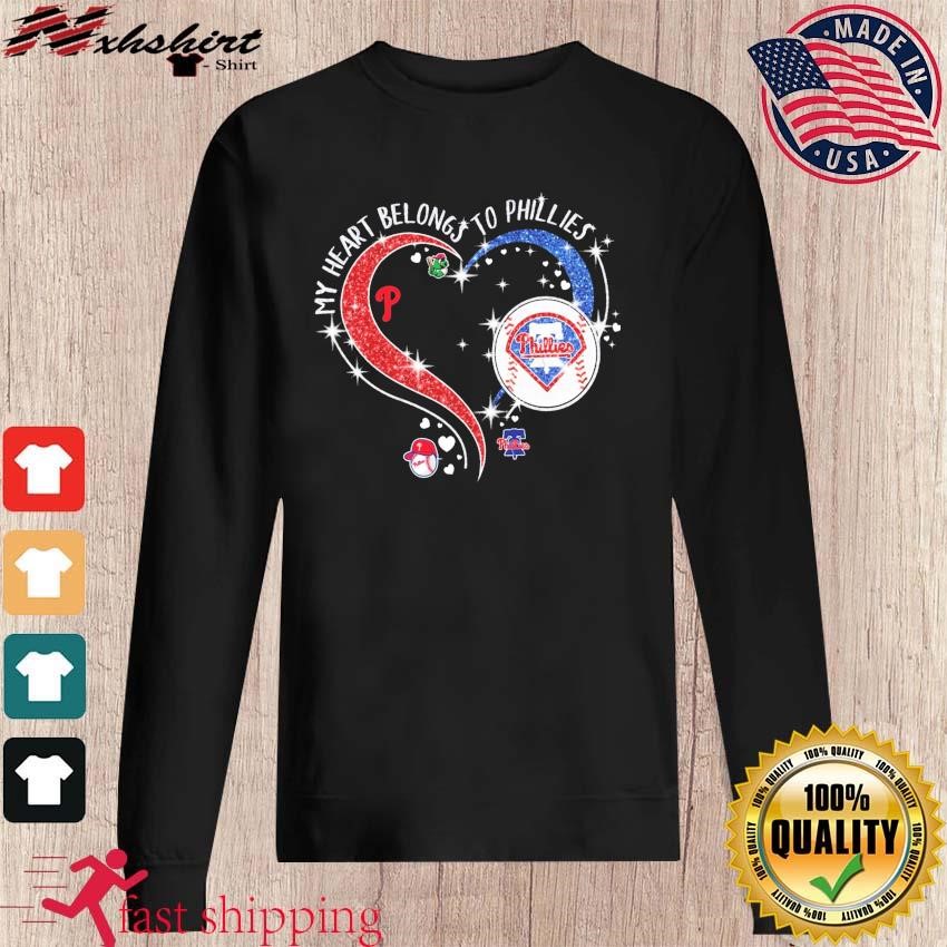 My Heart Belongs To Philadelphia Phillies Shirt