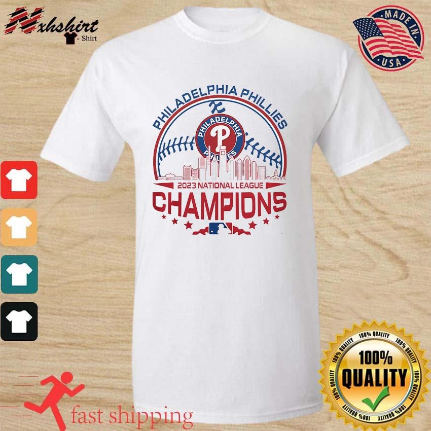 Philadelphia Phillies national league champions 2022 skyline shirt, hoodie,  sweater and v-neck t-shirt