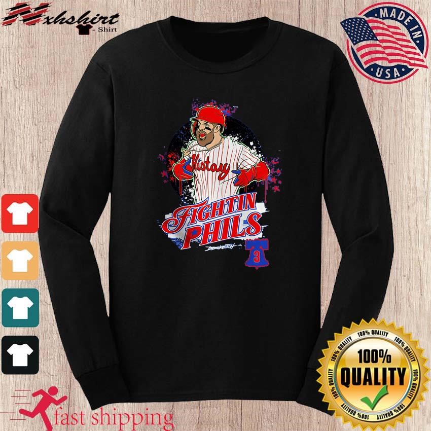 Red Fightin Phils Long Sleeve T-Shirt 