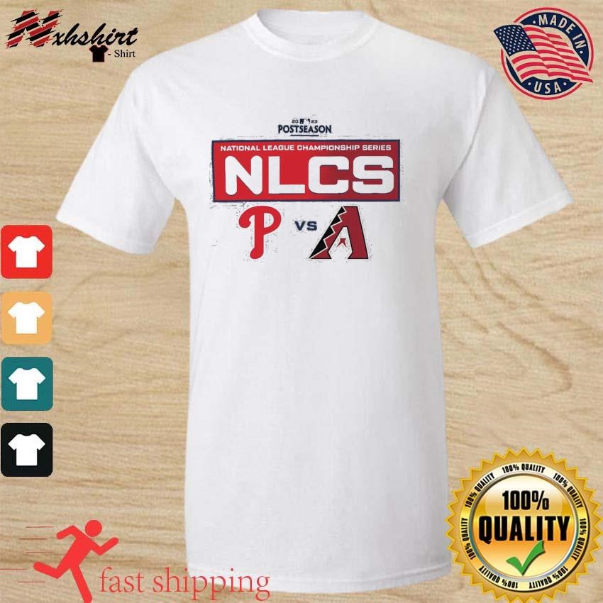 Philadelphia Phillies vs Arizona Diamondbacks 2023 NLCS Championship Logo  Shirt, hoodie, sweater, long sleeve and tank top