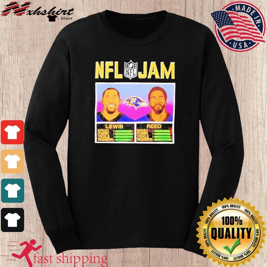 Nfl Jam Baltimore Ravens Ed Reed Ray Lewis shirt, hoodie, sweater, long  sleeve and tank top