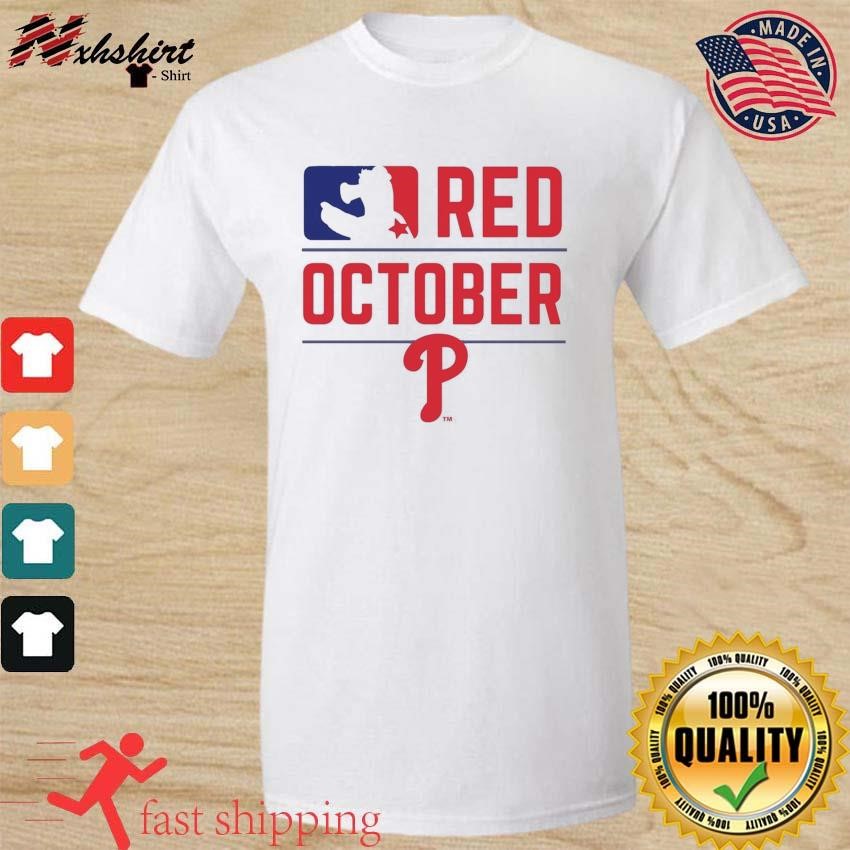 2023 NLCS Philadelphia Phillies Red October T Shirt, hoodie