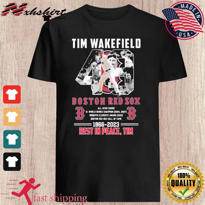 Boston red sox tim wakefield shirt, hoodie, sweater, long sleeve and tank  top