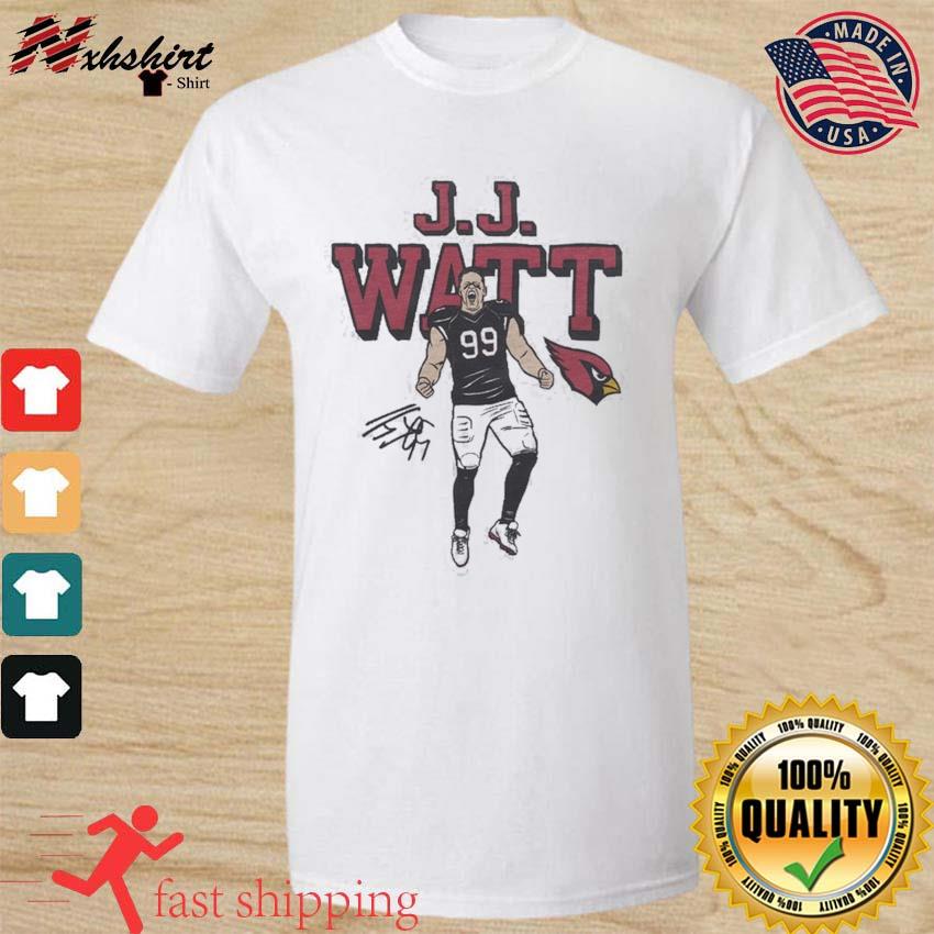 Arizona Cardinals Alternate Name & Number T-Shirt - JJ Watt - Mens