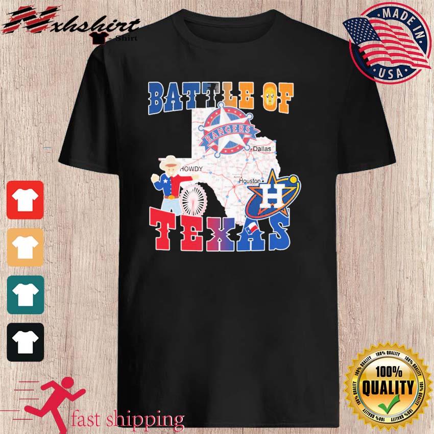 Official Battle of Texas Houston Astros vs Texas Ranger shirt