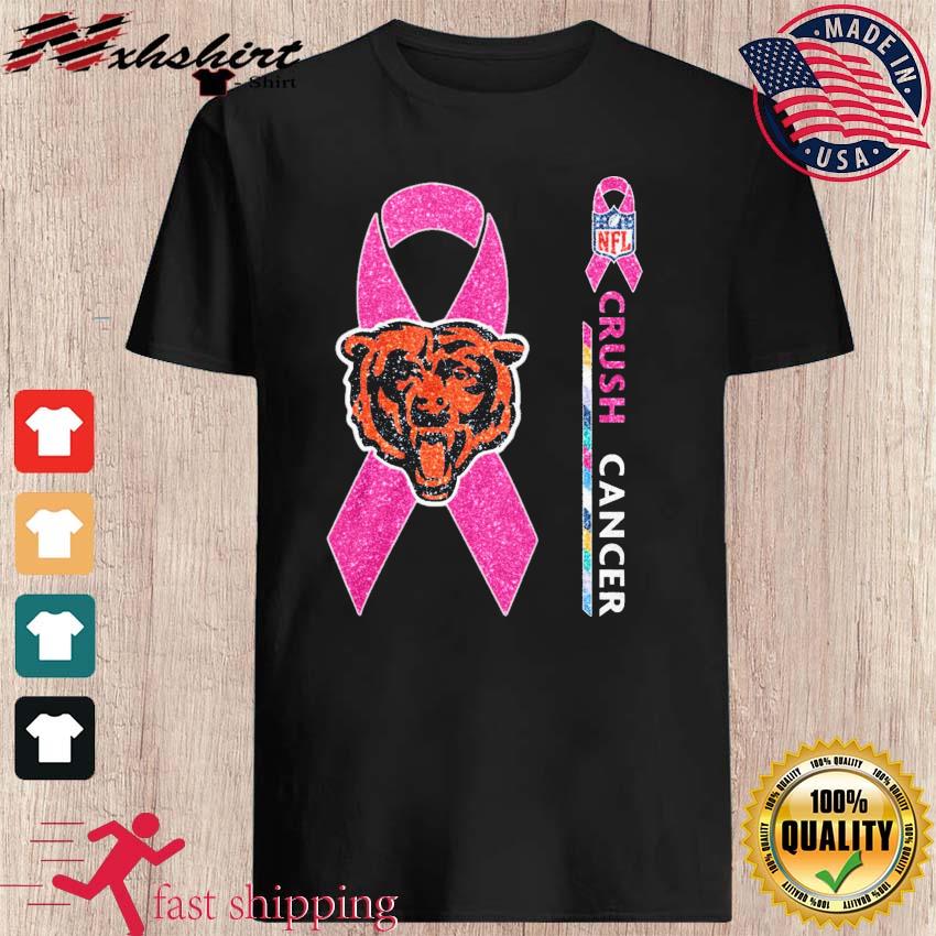 Original Chicago Bears NFL Crush Cancer 2023 shirt, hoodie, sweater, long  sleeve and tank top