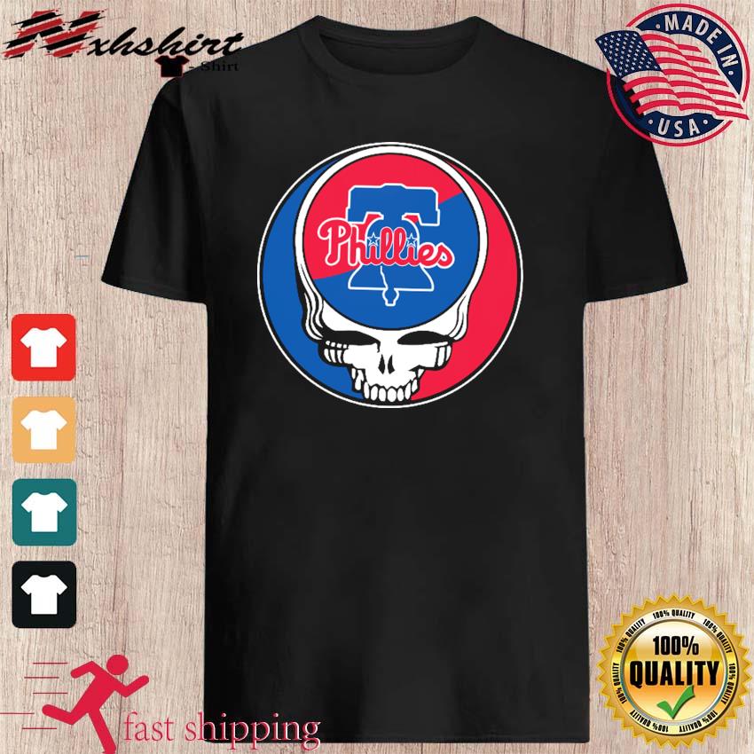 Philadelphia Phillies Grateful Dead Baseball Shirt - High-Quality Printed  Brand