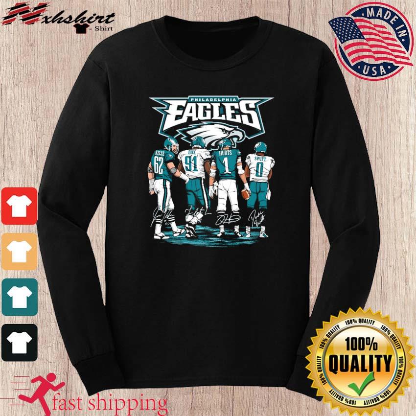 Philadelphia Eagles Fashion Preferred Logo Crew Sweatshirt - Mens