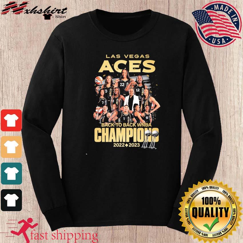 Las Vegas Aces Back-To-Back WNBA Champions 2022-2023 Finals Shirt, hoodie,  sweater, long sleeve and tank top