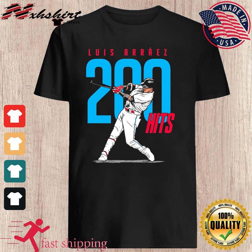 Official Luis Arraez Miami Marlins Jersey, Luis Arraez Shirts, Marlins  Apparel, Luis Arraez Gear