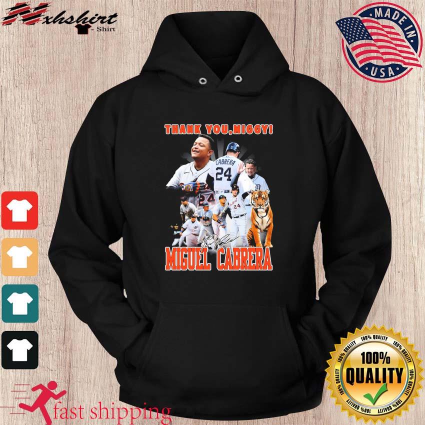 Thank You,Miggy! Miguel Cabrera Unisex T-Shirt, hoodie, sweater and long  sleeve