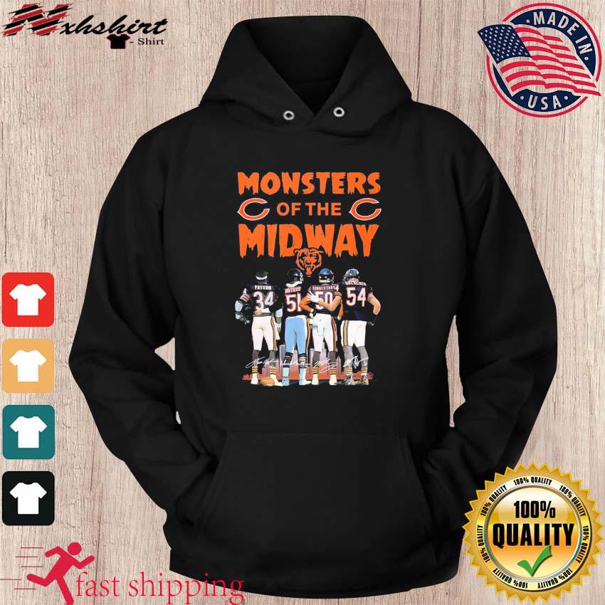 Official chicago bears monsters of the midway shirt, hoodie, sweater, long  sleeve and tank top